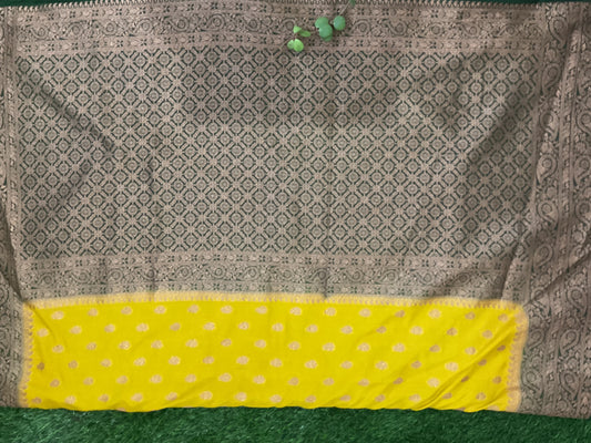 Banarasi crepe saree