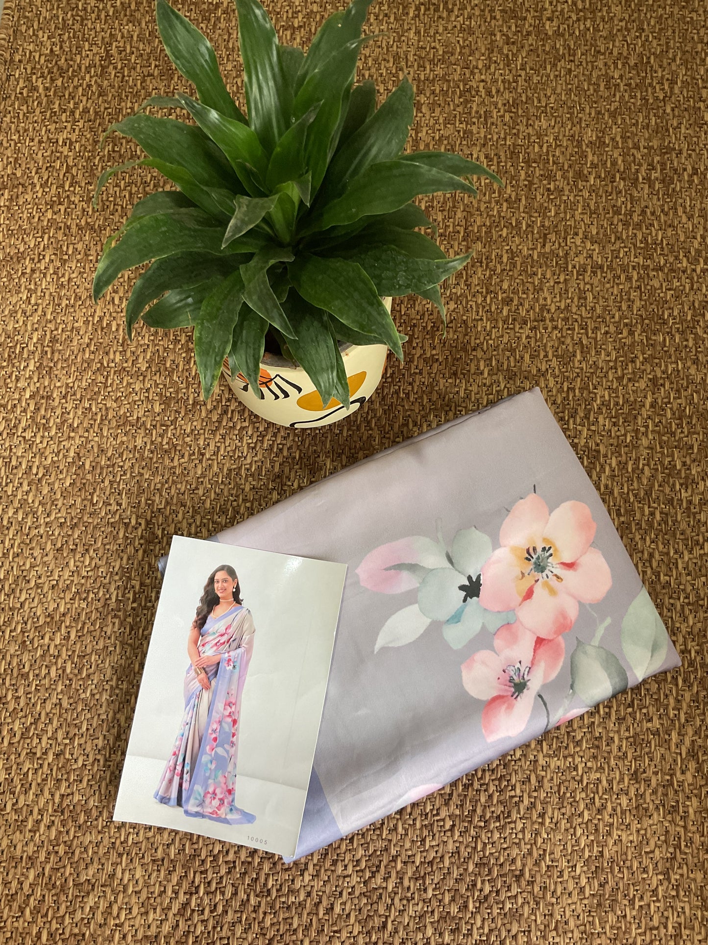 Designer Satin saree(10005)