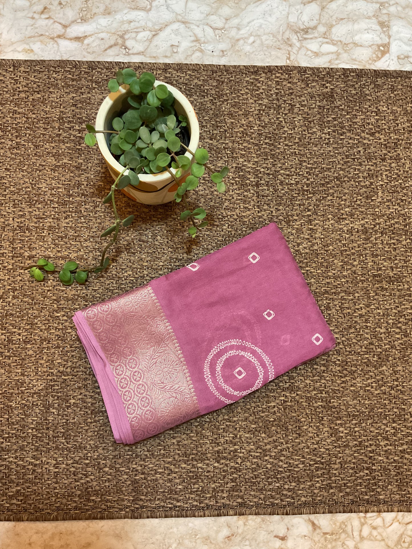 Fancy synthetic saree