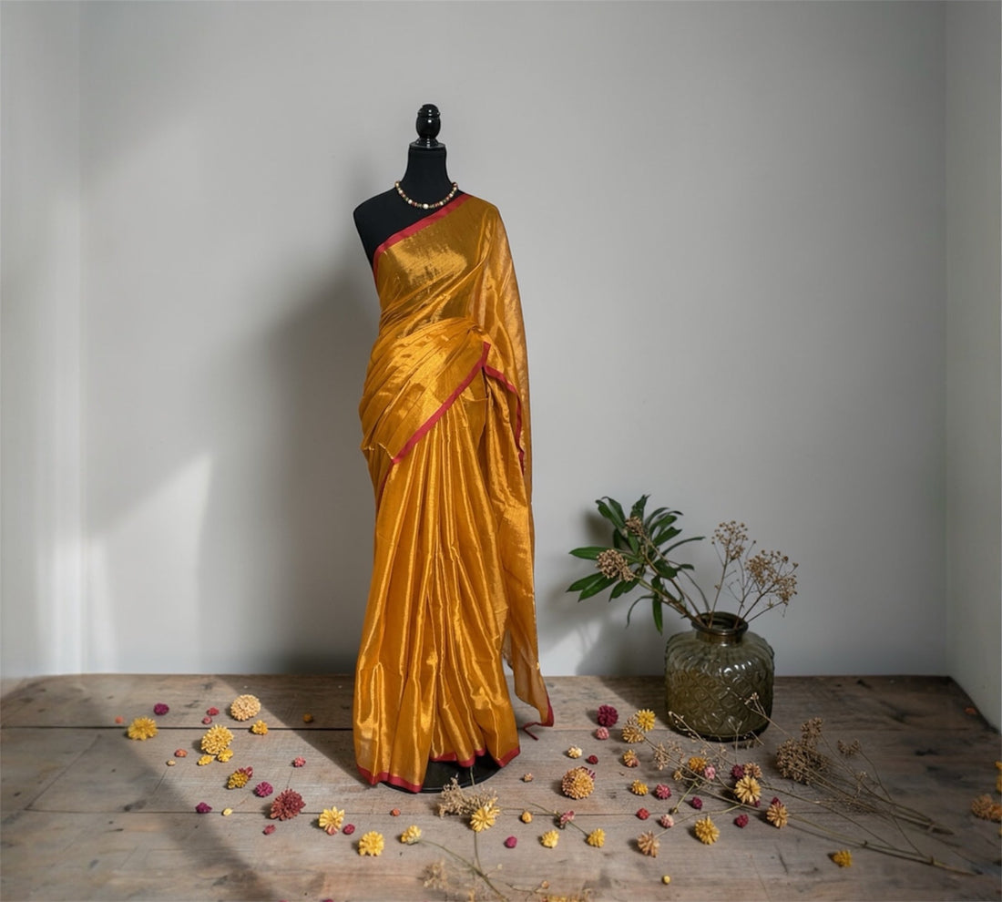 Why Tissue Sarees Are Trending in 2026