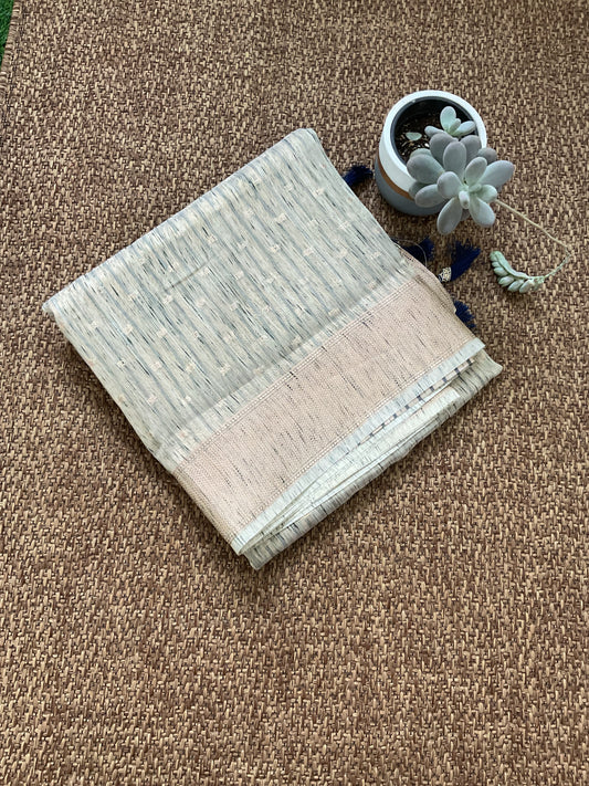 Cotton saree( Sage green)