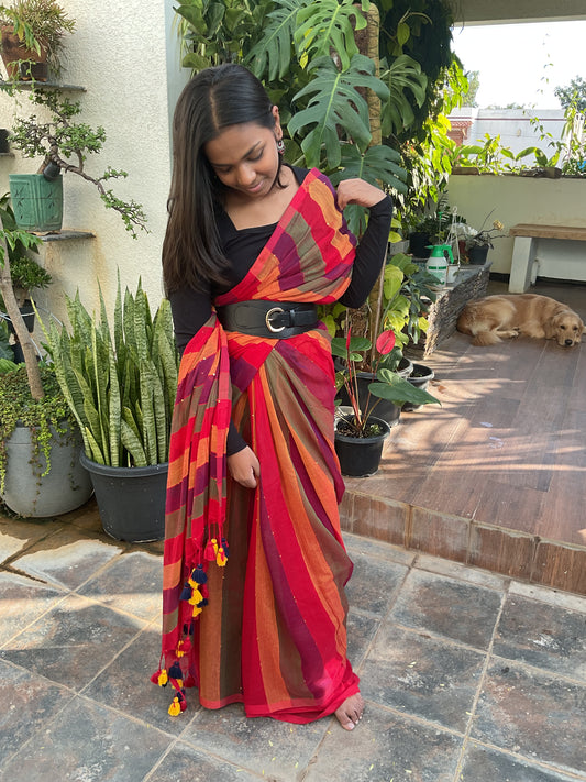 Mul cotton saree (code-02)