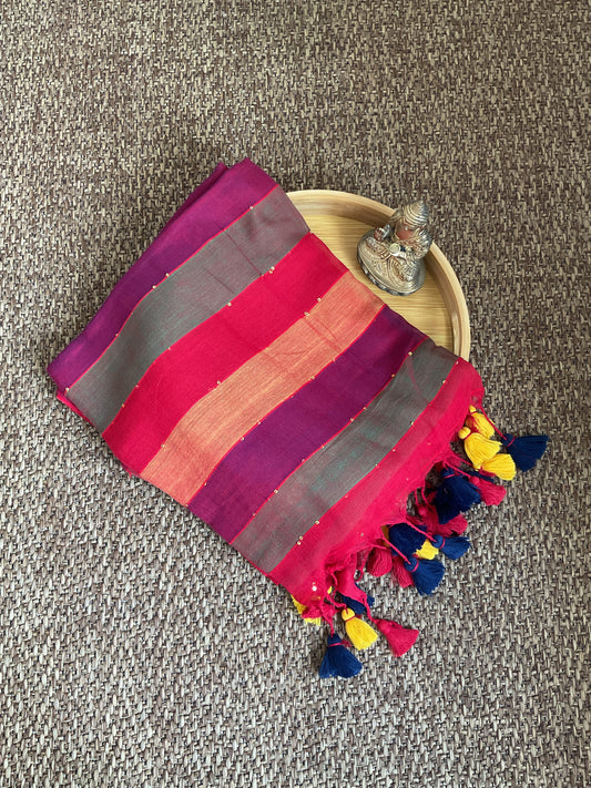 Mul cotton saree (code-02)