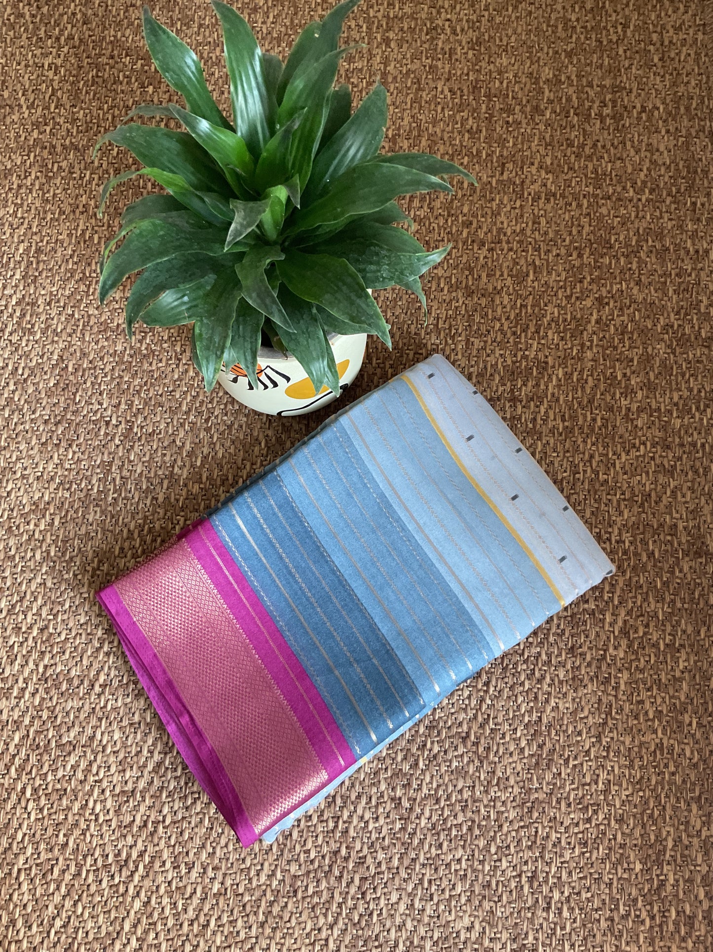 Indrani Silk chiffon saree(001)