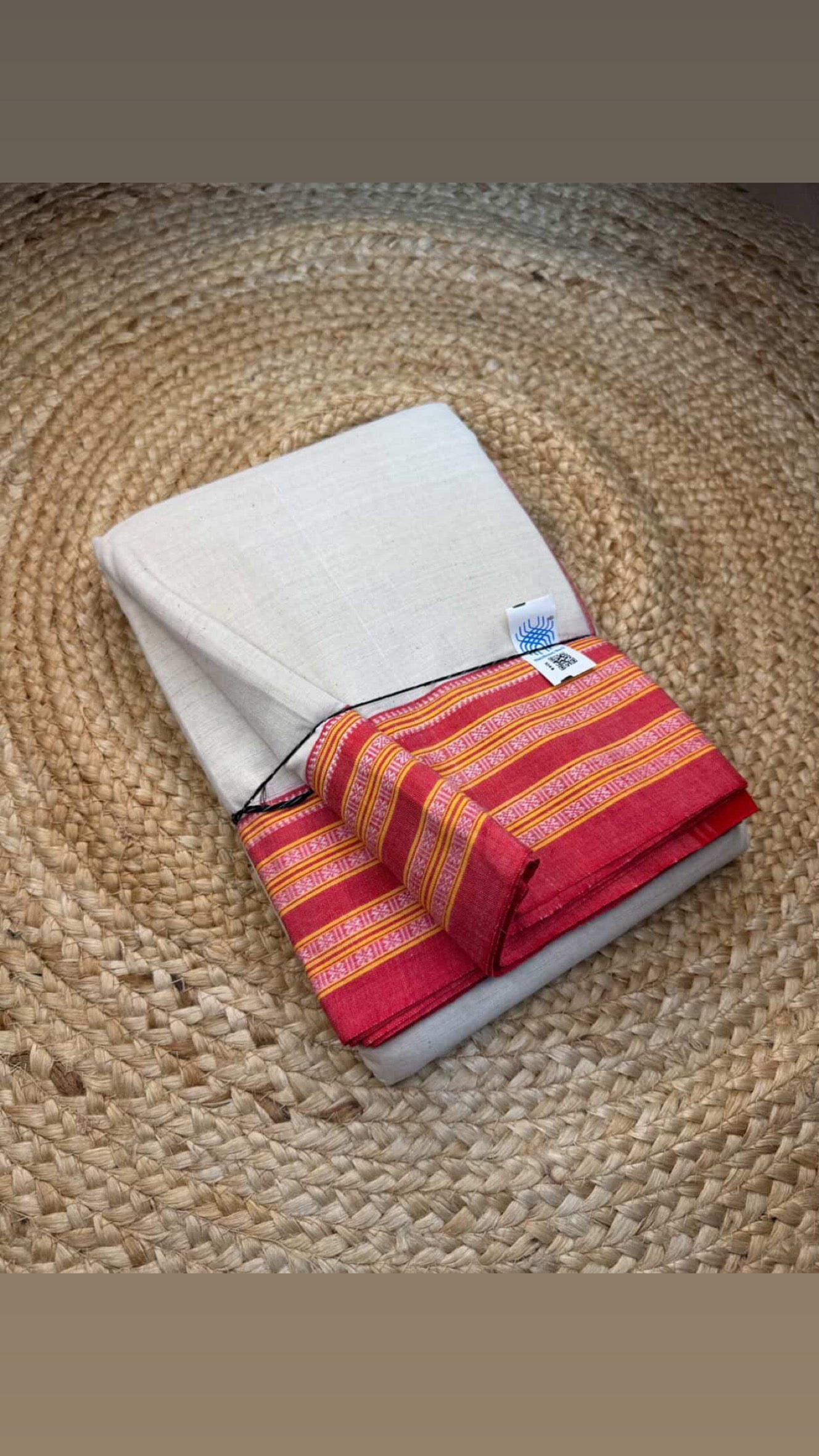 Handloom Pattedanchu Cotton Saree with Traditional Ilkal Border | Lightweight & Elegant