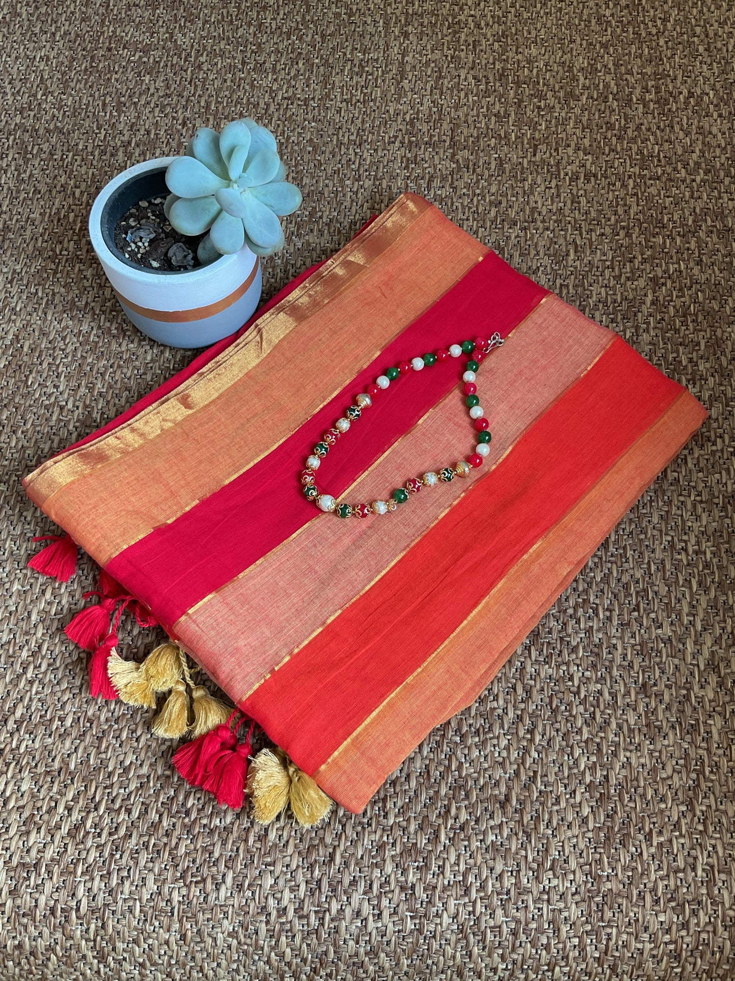 Mul cotton saree (code-01)