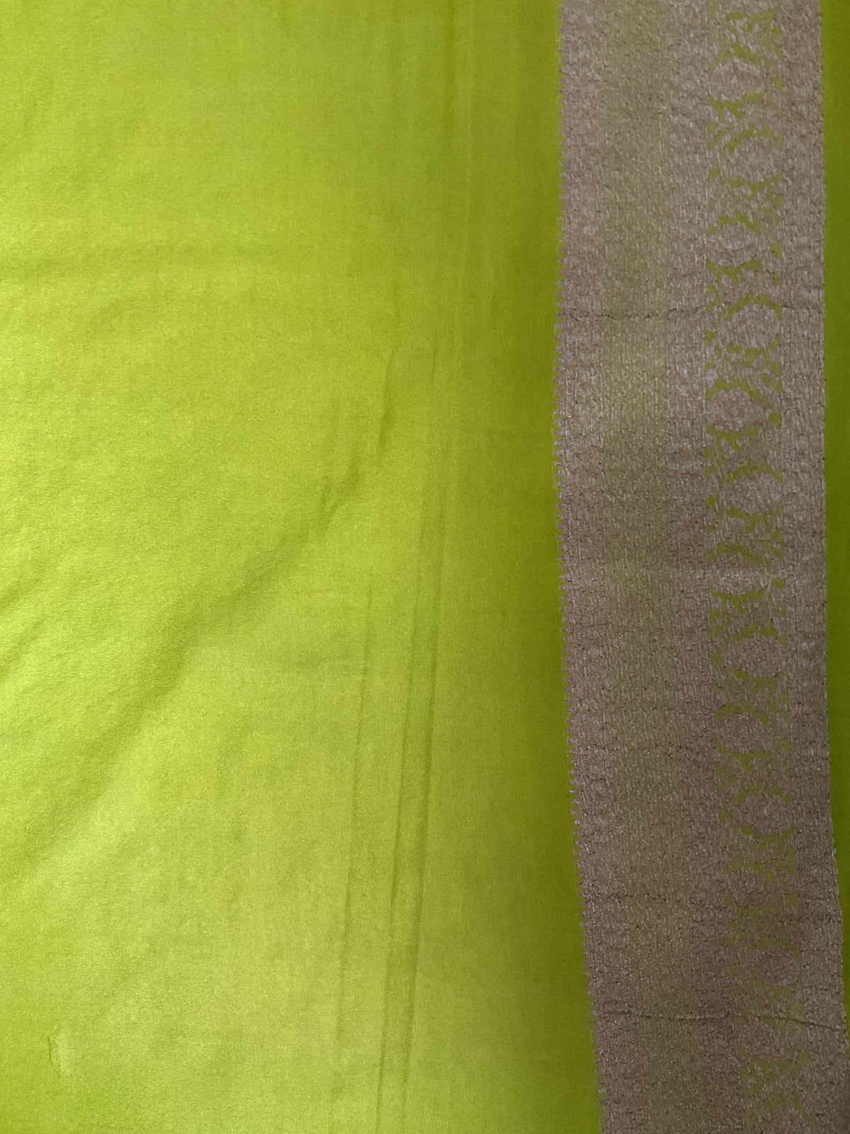 Banarasi crepe silk saree(Royal purple with gold sari border)