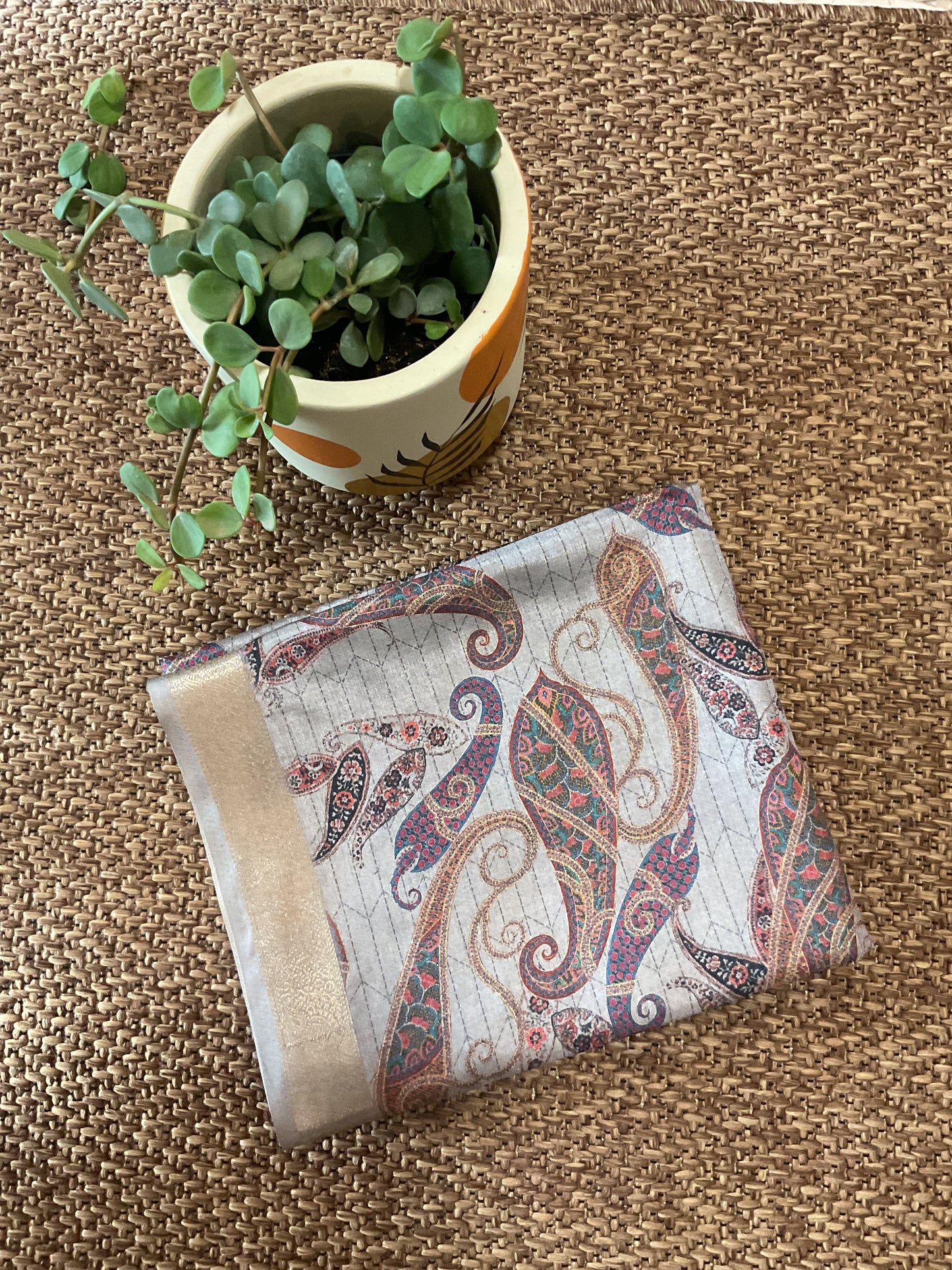 Fancy digital printed saree(07)