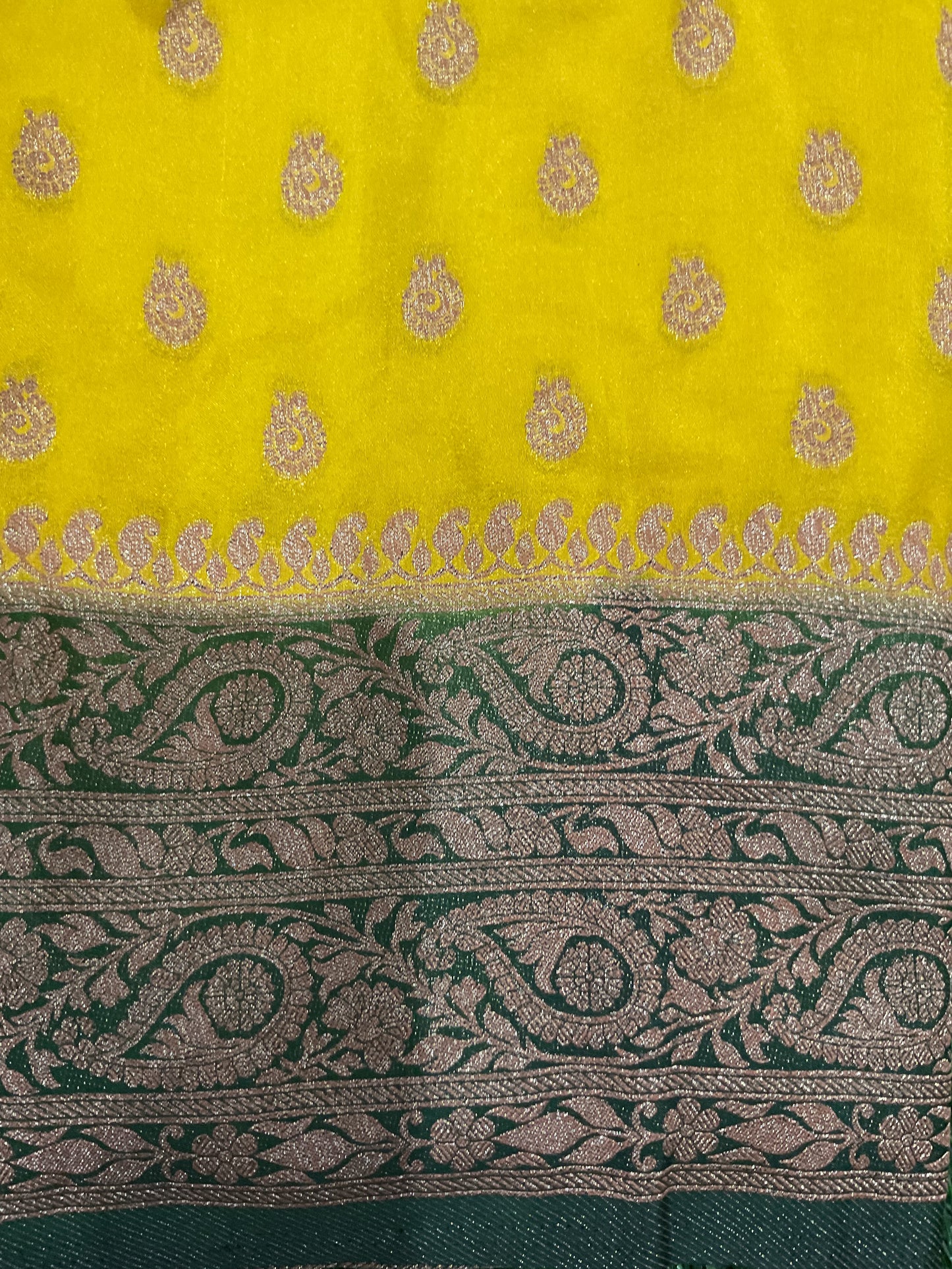 Banarasi crepe saree