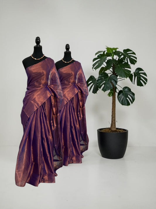 Khadi Tissue saree( Trisha-007)