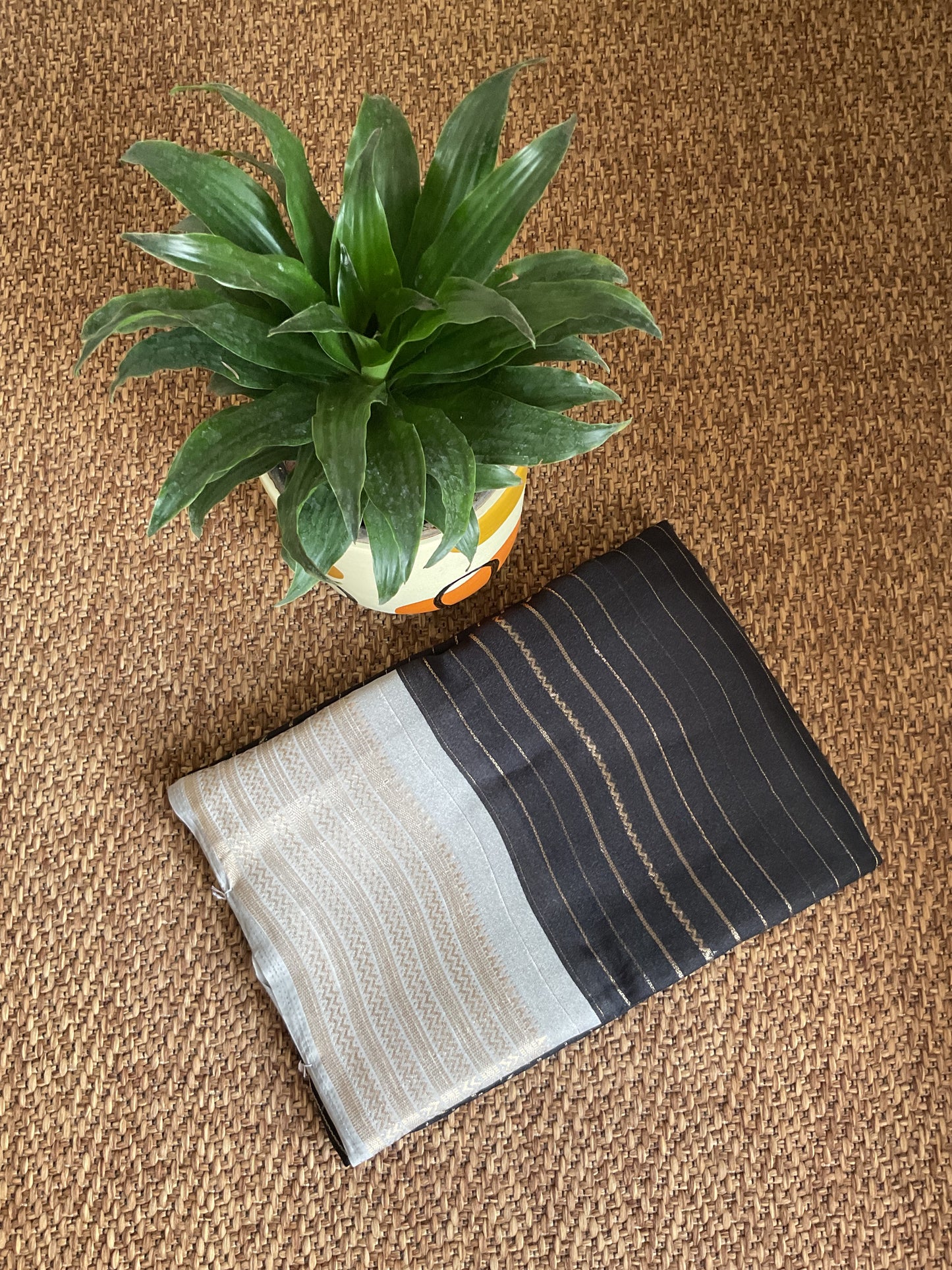 Indrani silk chiffon saree(007)