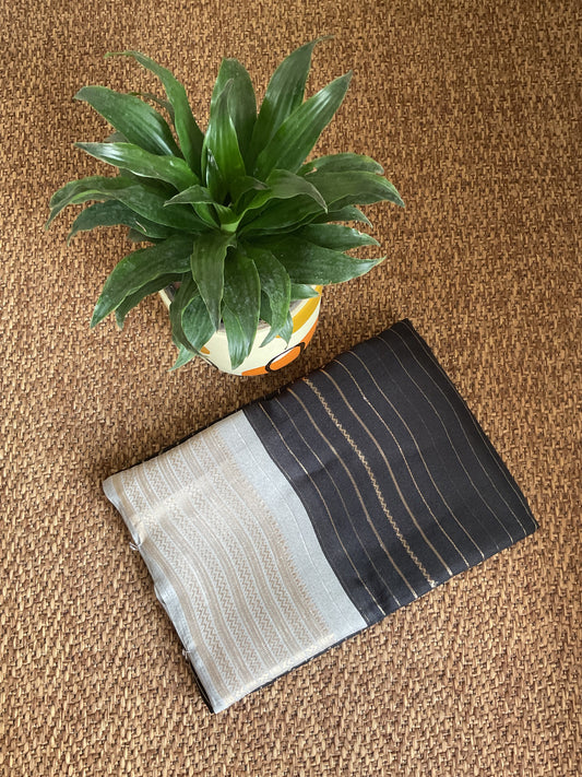 Indrani silk chiffon saree(007)