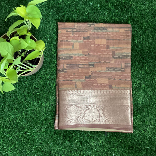 Chanderi silk saree(01)