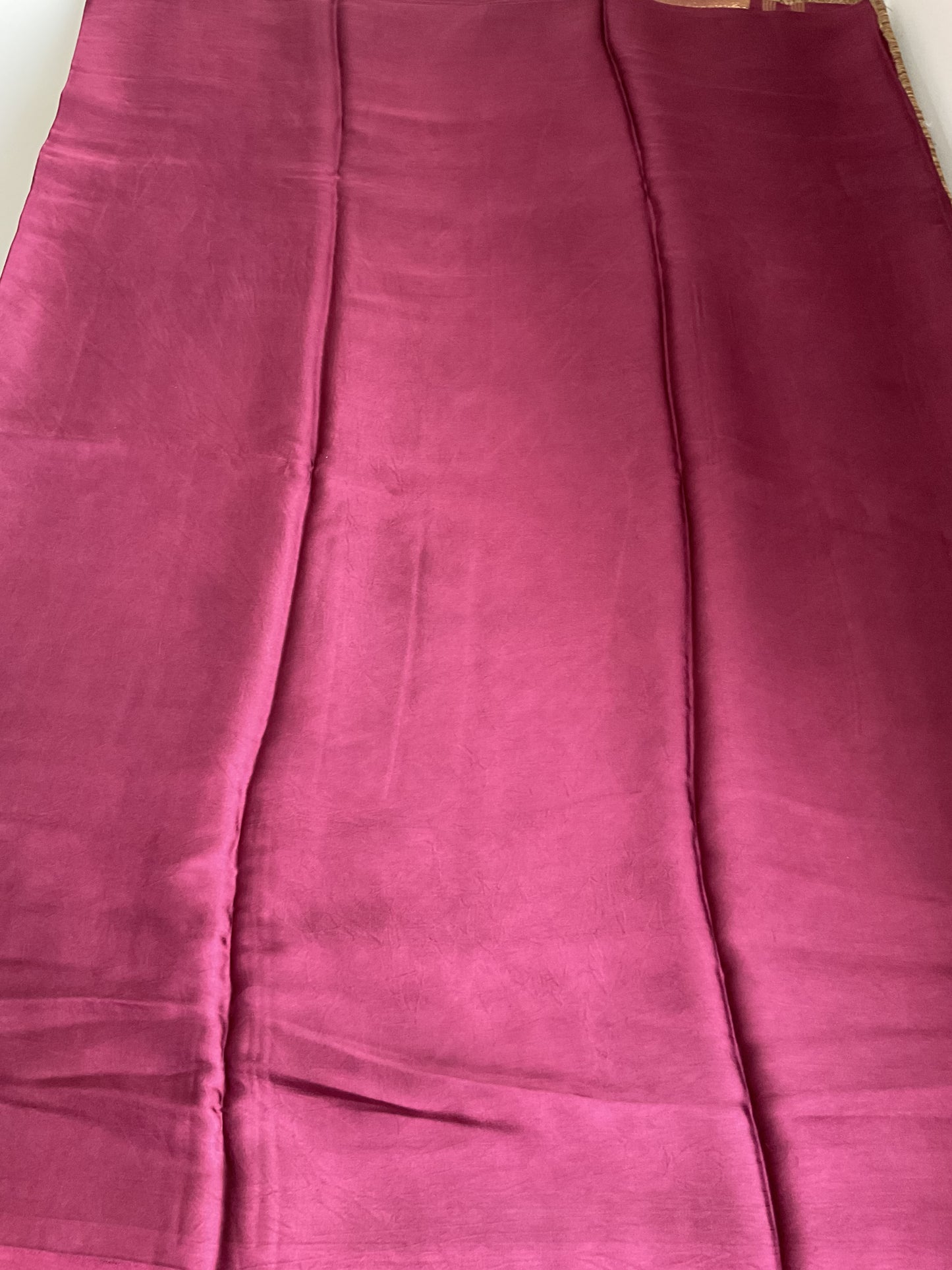 Gajji silk saree(wine purple)