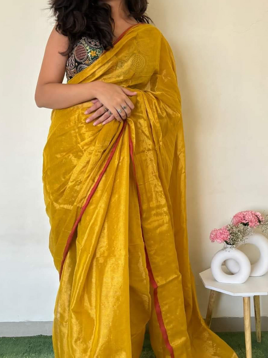 Khadi Tissue saree (Trisha -005)