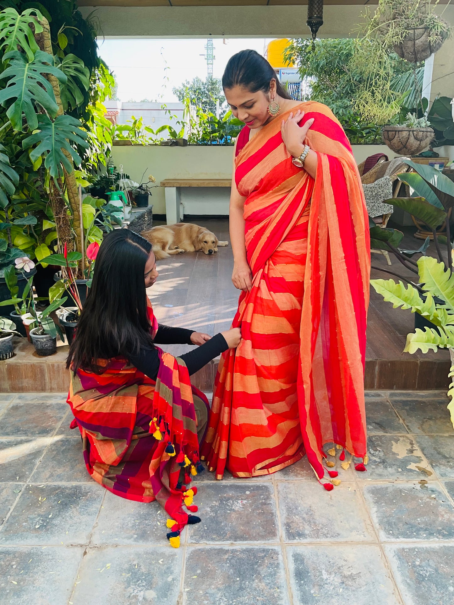 Mul cotton saree (code-01)