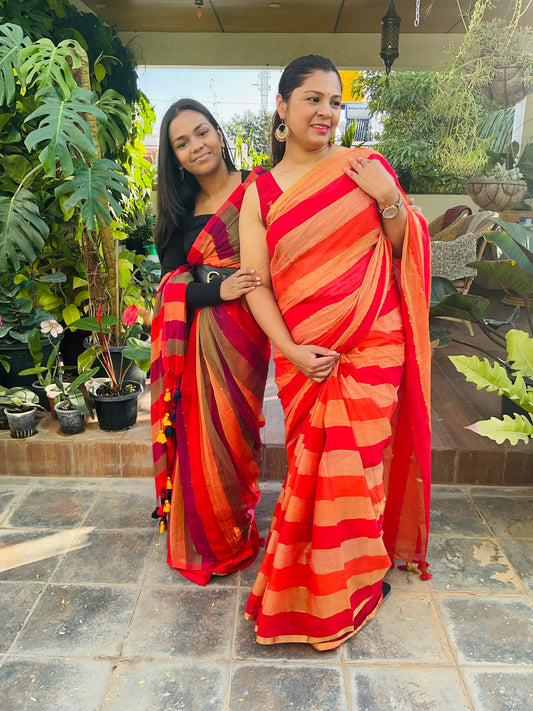 Mul cotton saree (code-01)
