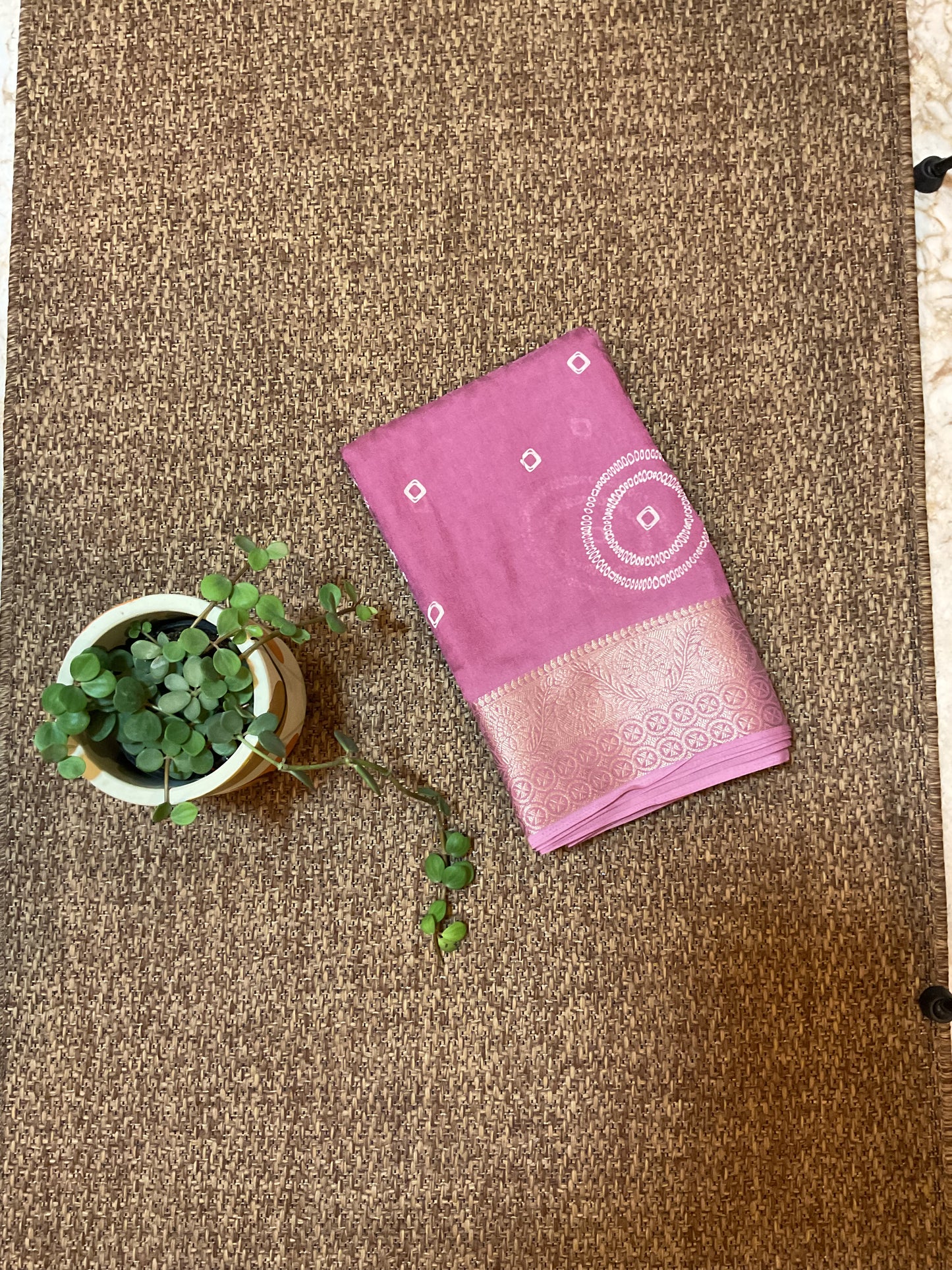 Fancy synthetic saree