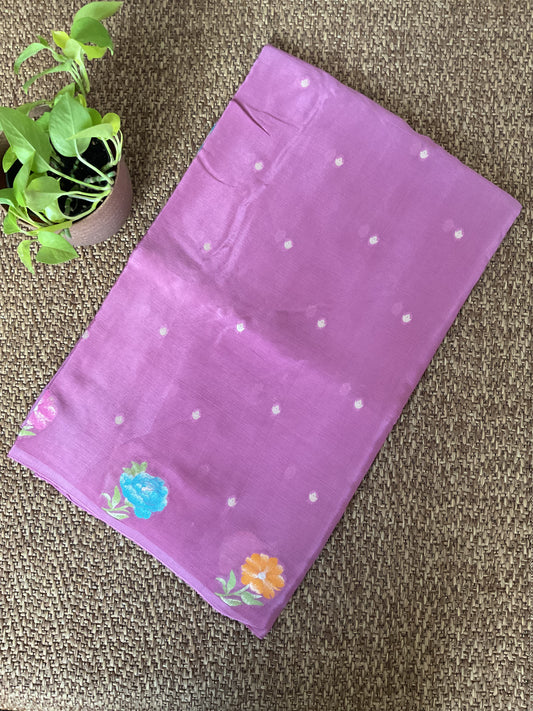 Chinnon lilac saree