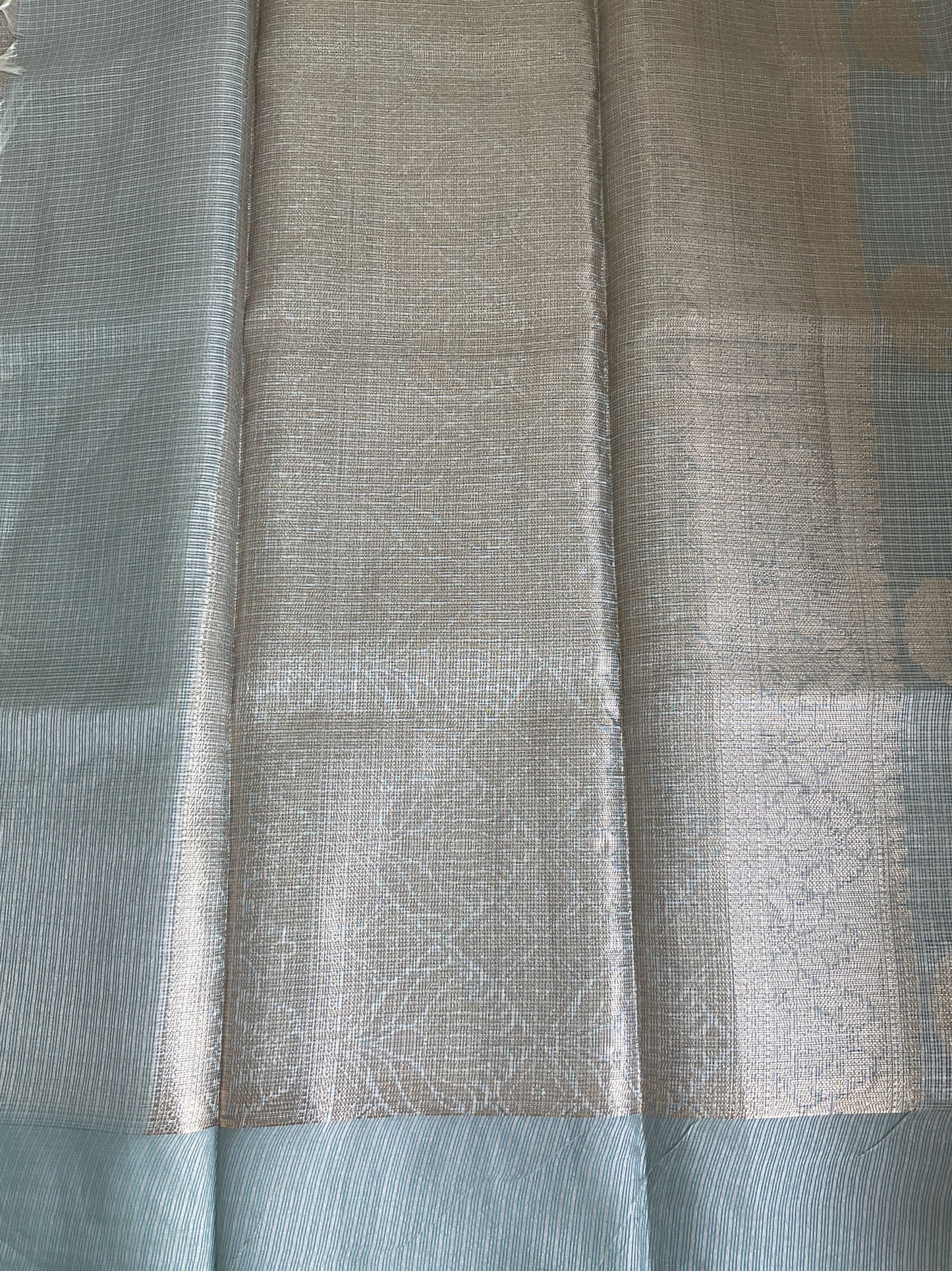 Kota Tissue sarees(light blue)